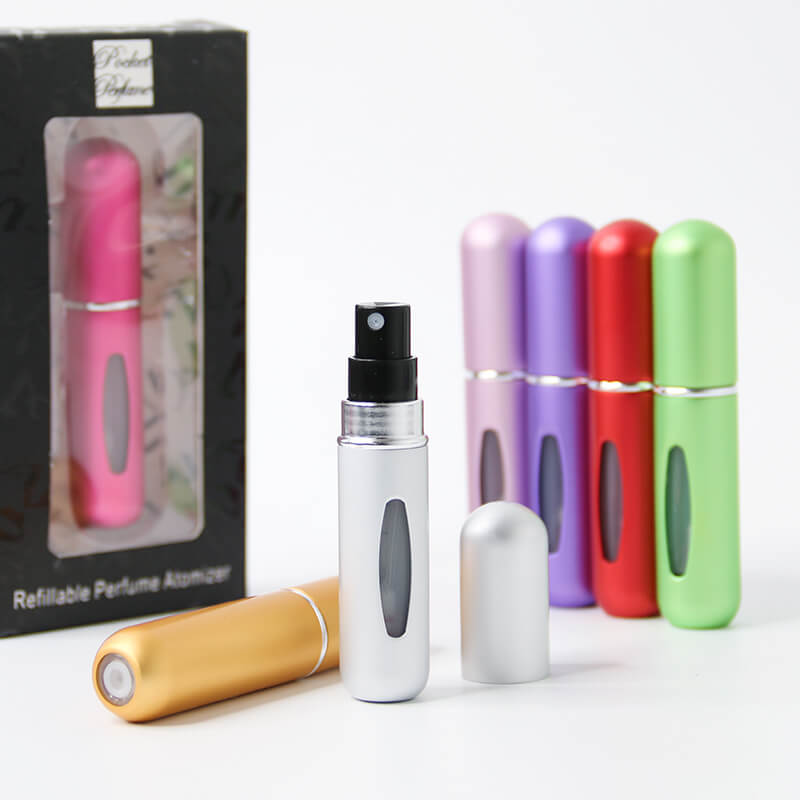 refillable perfume bottle with box