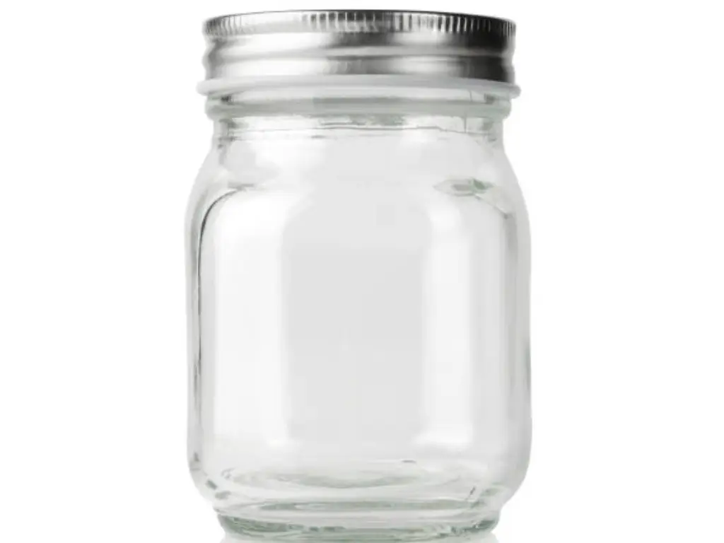 empty glass jar