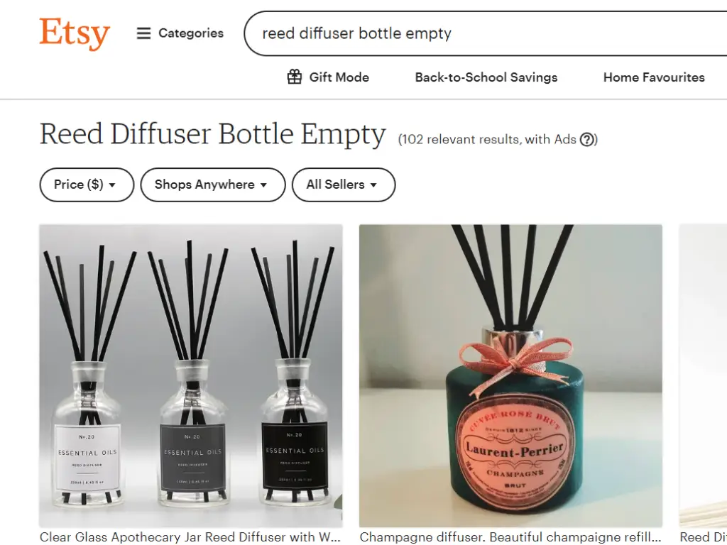 Where to Buy Empty Diffuser Bottles