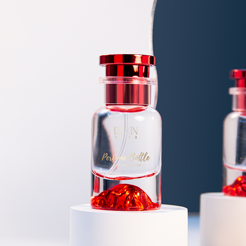 red perfume glass bottle (2)