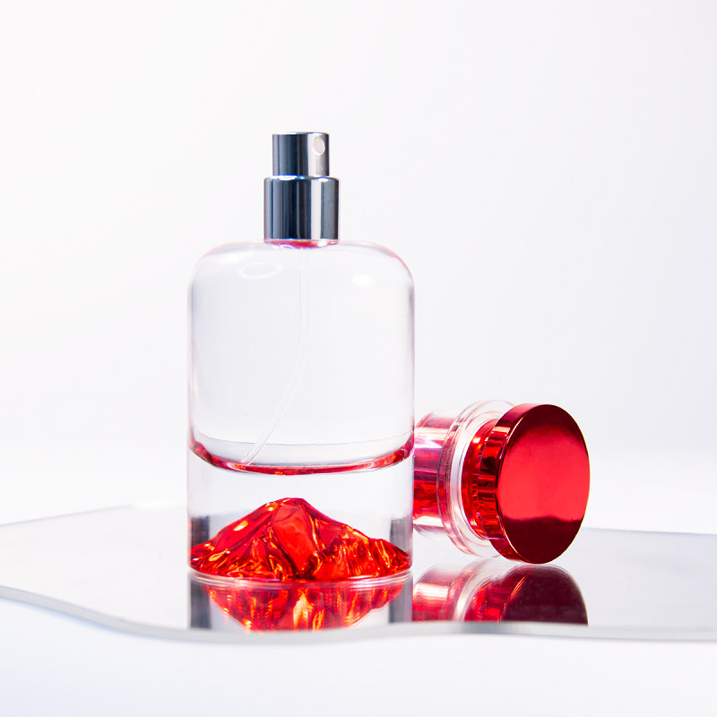 red perfume glass bottle (7)